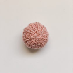 Dollhouse Pink Crochet pouffe