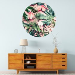 Florals and More Dollhouse Wall Art Circles