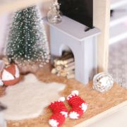 The Tiny Dollhouse SA miniature Christmas stockings