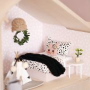Dots & Stars miniature bedroom set