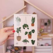 The Tiny Dollhouse SA House Plants Sticker Sheet