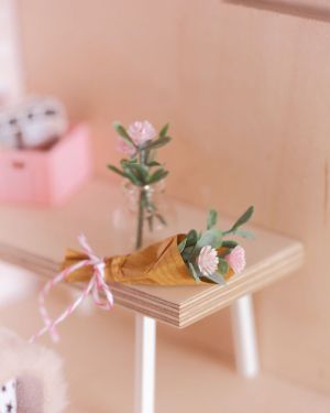 Miniature Dollhouse Flower Bunches