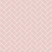 The Tiny Dollhouse SA dollhouse wallpaper Pink Herringbone