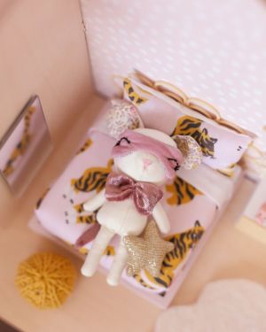 The Limited Edition Tiny Mouse by Smitten Critters + Free Christmas hat