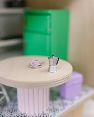 Limited Edition 3D print dollhouse kitchen Moka Pot