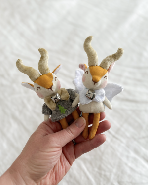 The Limited Edition Tiny Springbok by Smitten Critters