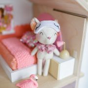 Smitter Critter Mouse with Sleepy Eye mask exclusive to The Tiny Dollhouse SA