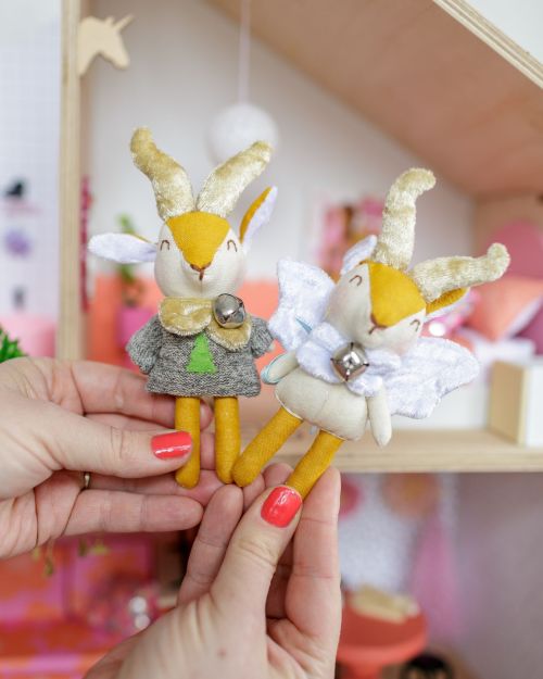 Limited Edition Tiny Springboks from Smitten Critters