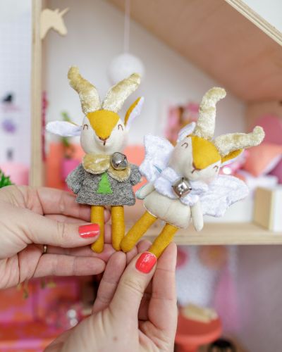 Limited Edition Tiny Springboks from Smitten Critters